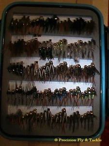 144 California Trout Fly Assortment & CLR Fly Box - Top Dry and Wet Flies - Picture 1 of 4