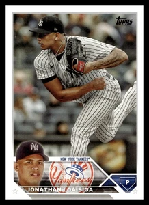 2023 Topps Update #US227 Jonathan Loáisiga New York Yankees Baseball Card - Picture 1 of 2