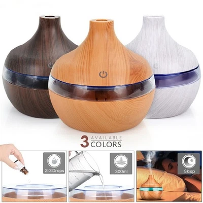 Household Aromatherapy Machine Air Humidifier Oil Diffuser Cold Mist Diffuser - Image 1 of 4