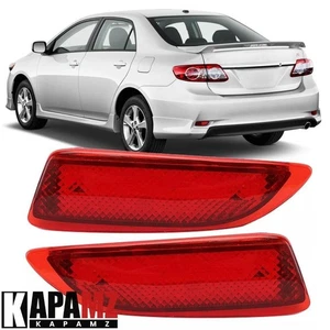 Left&Right Rear Bumper LED Brake Lights Lamps For Toyota Corolla 2011 2012 2013 - Picture 1 of 11