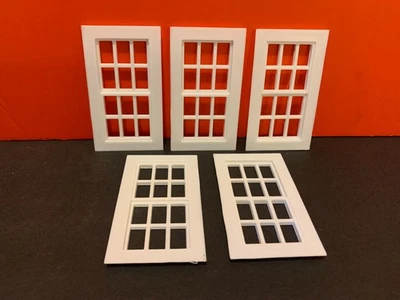 5   " G " SCALE   1.500"  x  3.000"  DOUBLE HUNG WINDOW  L@@K  3D  PRINTED  1:24 - Image 1 of 4