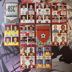 LOT DE 10 STICKERS DIVERS PANINI FOOT 95 1995 FRANCE FOOTBALL - Foto 1 di 2