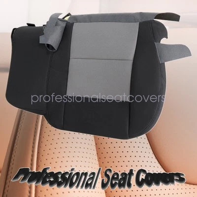 2003 2004-2011 For Ford Ranger Driver Side Bottom Cloth Seat Cover Black/Gray - Image 1 of 4