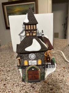 Dept 56 Dickens Village "The Olde Camden Town Church" w/Box #58346. - Picture 1 of 8