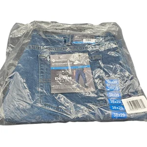 Members Mark Straight Fit Premium Stretch Denim Jeans Herren 38x29 - Bild 1 von 5