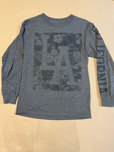 Tony Hawk Los Angelas LA California Long Sleeve Cotton Shirt Size Small Dodgers - Picture 1 of 10