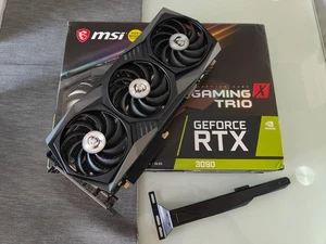 MSI GeForce RTX 3090 GAMING X TRIO 24GB GDDR6X Scheda Grafica - Photo 1/6
