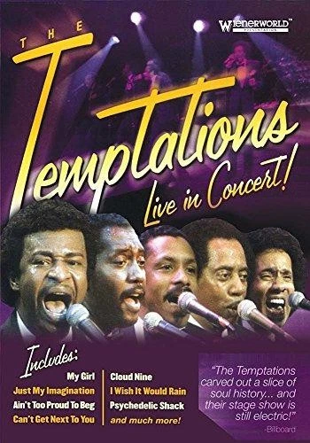 The Temptations: Live In Concert [DVD] - Image 1 of 1