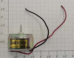 Hankscraft 142 3-Volt DC Can Motor with Wire - Picture 1 of 3