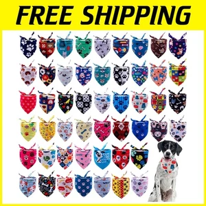 Bandanas für Hunde großer Rassen 50er Pack zur Pflege - Bild 1 von 9