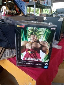 Dragon Ball Z BLOOD OF SAIYANS Super Saiyan Broly Banpresto Figure Bandai Japan - Picture 1 of 4