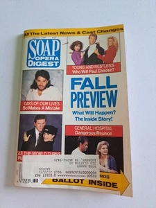 Soap Opera Digest September 4, 1990 With Address Label - Picture 1 of 12
