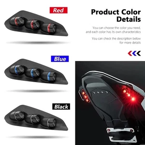 Motorcycle LED Integrated Tail Light For BMW S1000RR 2023 2024 Turn Signal Light - Picture 1 of 11