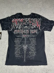 AFFLICTION Shirt XL 2009 Tour Mayhem Festival Rockstar Heavy Metal Med RARE Neu mit Etikett - Bild 1 von 5