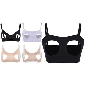 Women Bra Cutout Cups Bralette Party Brassiere Clubwear Balconette Anniversary