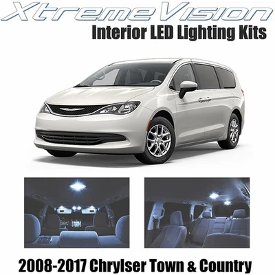Xtremevision 内部 LED 适用于克莱斯勒 Town & Country 2008 - 2017 (16 件)... — 第 1/4 张图片
