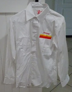 VTG Executive Service Toyota Car Manager's Dress Shirt White 15 1/2" X 33" USA - Picture 1 of 4