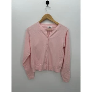 Jon & Anna Damen hellrosa Strickjacke Pullover Gr. L Neu mit Etikett Coquette Pastell Preppy - Bild 1 von 8