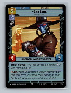 Cad Bane - Impressed Now? (Foil) - 544 - Secrets of Power - Star Wars Unlimited - Picture 1 of 1