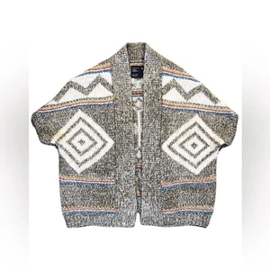 American Eagle 2011. Excelente estado. Cárdigan ecuestre de punto grueso. Med - Imagen 1 de 11