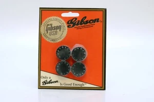 Gibson USA PRSK-010 Speed Knobs 4 Pack OEM Genuine Replacement Parts Black - Picture 1 of 6