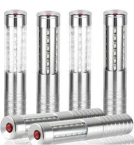 6 PCS LED Strobe Baton Lights Bottle Service Rechargeable Lights Reusable Light - Picture 1 of 6