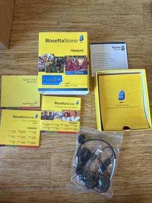 Rosetta Stone French Language Level 1-5 Francais PC Mac With Digital Code - Image 1 of 4