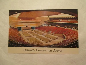 Detroit Michigan Convention Arena Mi Postkarte - Bild 1 von 2