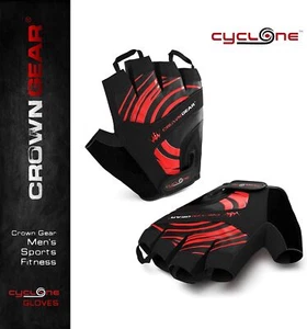 Guantes de ciclismo para mujer Breeze - con cierre de muñeca ajustable - rosa - Imagen 1 de 5