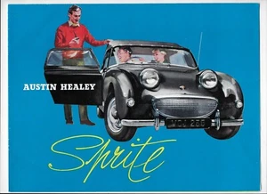 1960 Austin-Healey Sprite "Frogeye" sports car brochure: Publication No. 1590/B - Picture 1 of 8