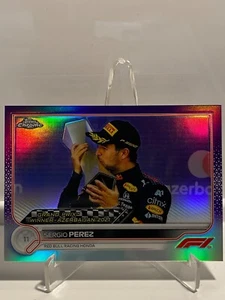 2022 Topps Chrome Formula 1 F1 #156 Sergio Perez Purple Refractor /399 - Bild 1 von 2