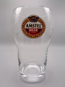 BICCHIERE BIRRA COLLEZIONE MARCA "AMSTEL BEER - LAGER" - VINTAGE - (RARITA') - Picture 1 of 1