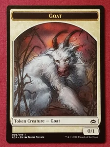 Magic The Gathering PLANECHASE ANTHOLOGY GOAT INSECT TOKEN card MTG - Picture 1 of 2
