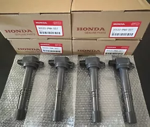 Set of 4 OEM Ignition Coils for 02-06 Honda 2.4L C1382 UF311 30520-PNA-007 Denso - Picture 1 of 10