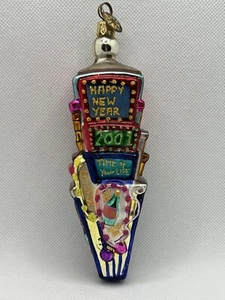 Christopher Radko "Happy New Year 2001 ~ Time of Your Life" Times Square Ornament - Bild 1 von 5
