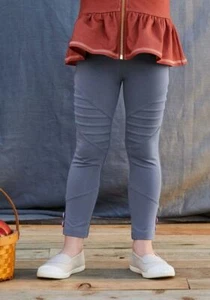 NWT MATILDA JANE Just Imagine Keely Girls Button Cuff Moto Leggings Size 14 - Picture 1 of 4