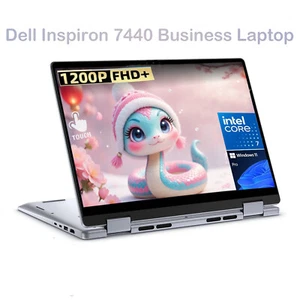 Dell Inspiron 14"FHD Touch Laptop,10-Core 7-150U 5.4GHZ,32GB,1TB +W11Home US - Picture 1 of 7