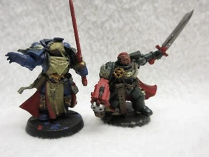 Warhammer 40K Dark Angels Librarian Turmiel Dark Vengeance plus bonus figure - Picture 1 of 7