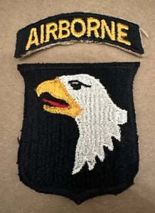 WW2 101st Airborne Division RARE Type 12 Patch - Picture 1 of 2