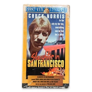 SEALED Slaughter in San Francisco (1974) VHS Chuck Norris Action Thriller 1997 - Bild 1 von 3
