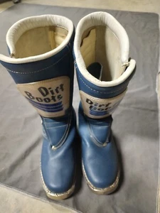 Fox "Dirt Boots" Blue "Vintage" Size 11 - Picture 1 of 6