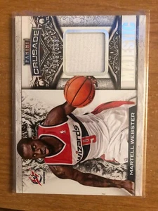 2013/14 Panini Crusade Majestic Martell Webster Wizards game used jersey 249/299 - Picture 1 of 1