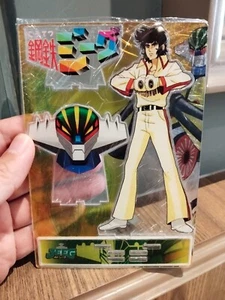 Kotetsu Jeeg Pilot Acryl stehende Figur (Hiroshi Shiba, Jeeg Logo, Jeeg Kopf) - Bild 1 von 12