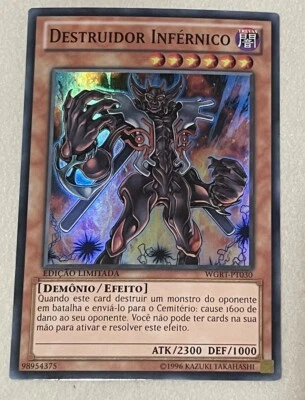 Infernity Destroyer (PORTUGUESE) Super Rare 1st Edition WGRT-EN030 PT030 Yugioh - Image 1 of 4