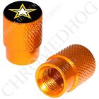 2 Gold - Billet Aluminum Custom Valve Caps For Motorcycle & Cars - Us Army Star