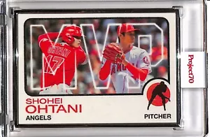 2021 TOPPS PROJECT 70 #742 SHOHEI OHTANI BY ARCHIVES P70 AP SILVER FRAME 51/51 - Bild 1 von 2