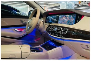 For 2014-2017 Mercedes-Benz S-Class W222 7 Colors LED Ambience Light Trim Strip - Imagen 1 de 18