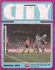 Manchester City v Bristol City 24 September 1977