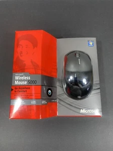 Microsoft Wireless Mouse 5000 MDL 1387 1364 New Sealed - Picture 1 of 7