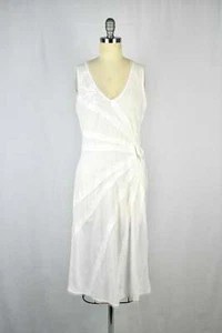 Vintage 1990s Poleci Cotton Sleeveless Dress - Picture 1 of 6